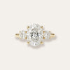 Oval Cut Three Stone Ring