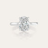 Oval Solitaire Ring