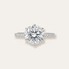 Round Pave Band Ring