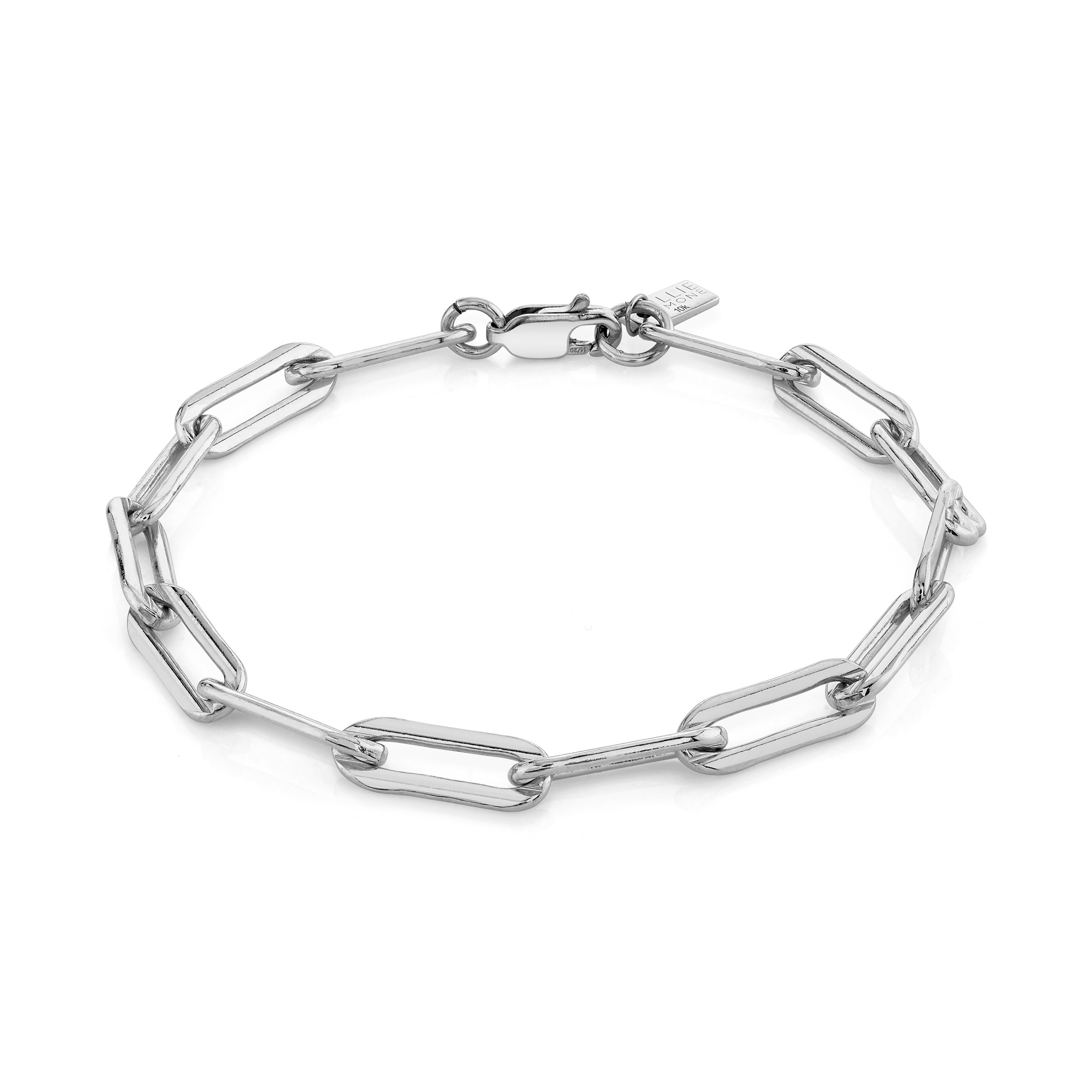 Medium Elongated Oval Link Bracelet