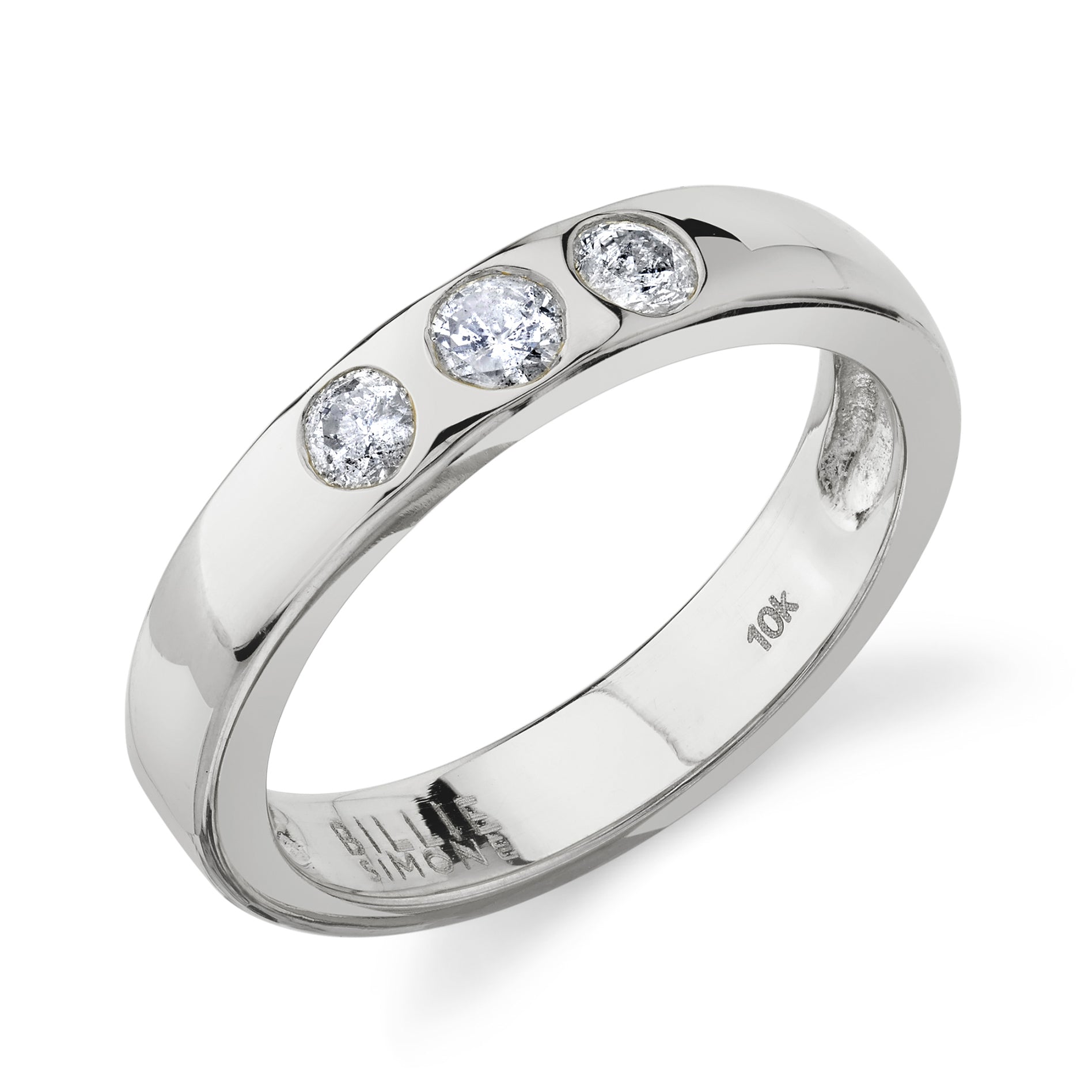 Buy 3 Diamond Solitair Ring Online in India | Kasturi Diamond